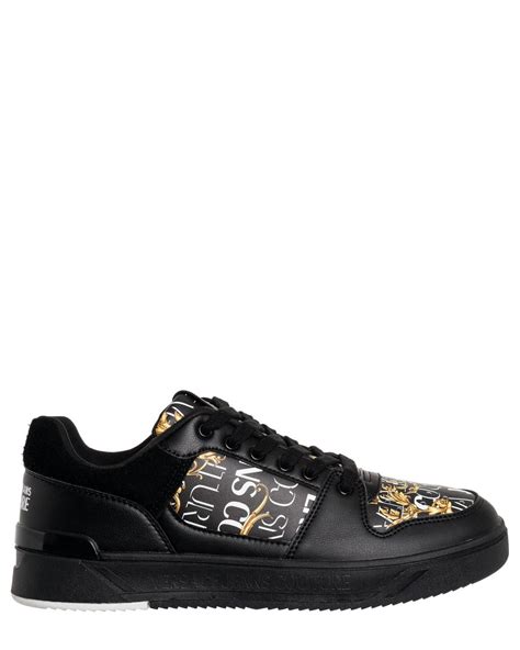 versace jeans calf leather sneakers|Versace Jeans couture sneakers men's.